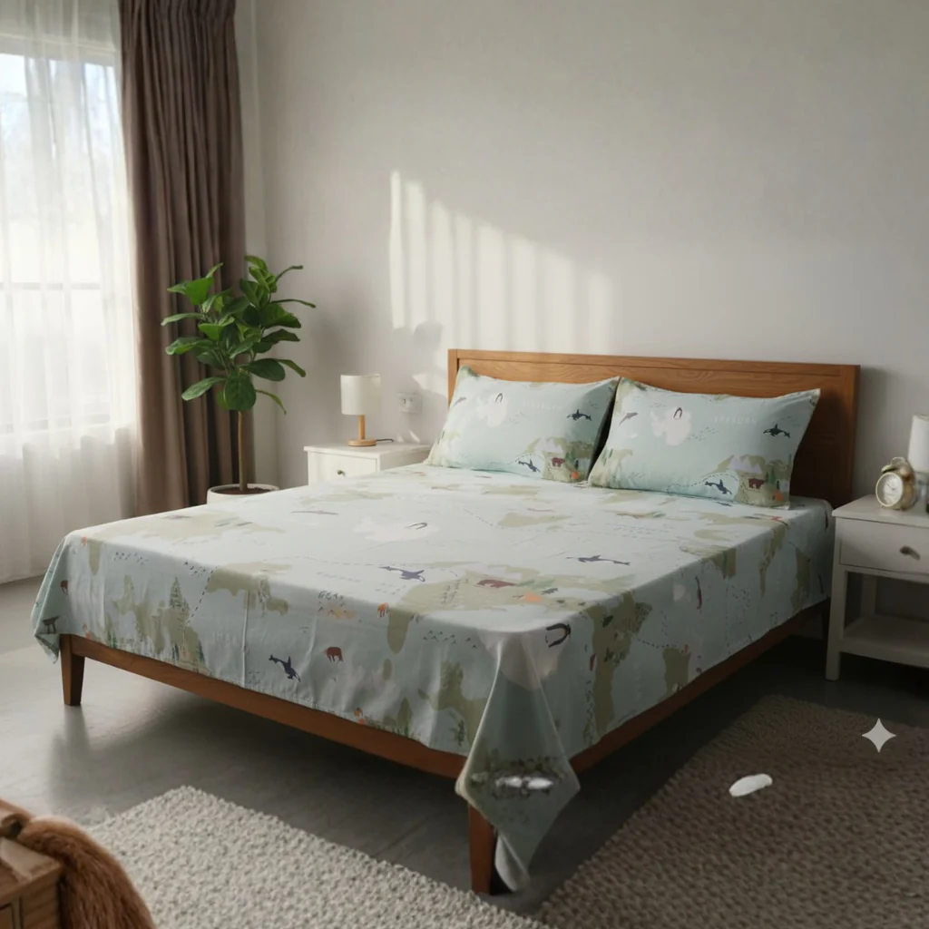 𝐊𝐢𝐧𝐠 𝐒𝐢𝐳𝐞 𝐂𝐨𝐭𝐭𝐨𝐧 𝐁𝐞𝐝𝐬𝐡𝐞𝐞𝐭