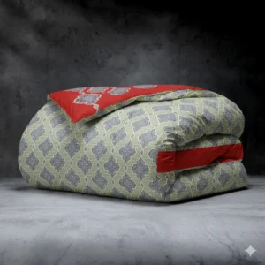 Khaki Pattern King Size Comforter